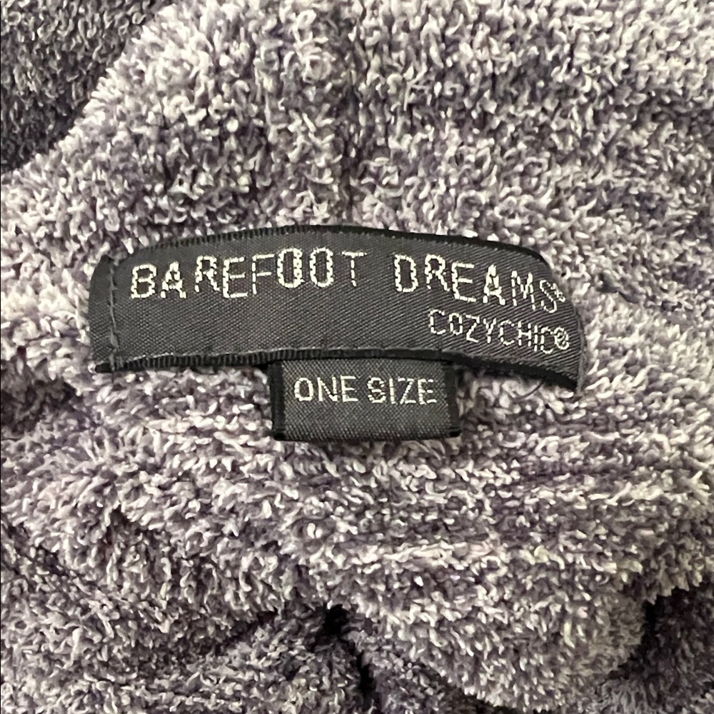 Barefoot Dreams CozyChic Turtleneck Sweater Gray OS - Picture 6 of 6